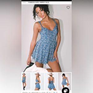 Romper Princess Polly size 0 can fit a 2